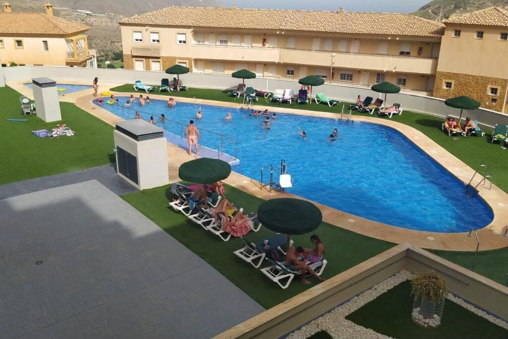 Golf, Piscina Climatizada Y Playa La Envia Exterior foto