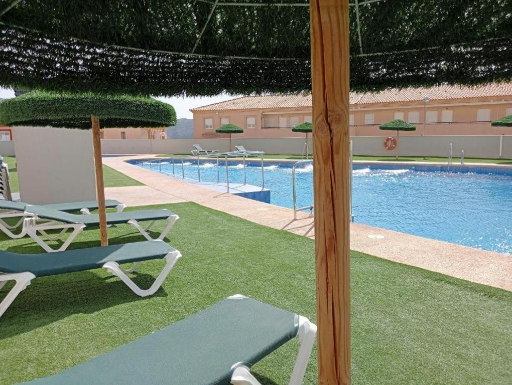 Golf, Piscina Climatizada Y Playa La Envia Exterior foto